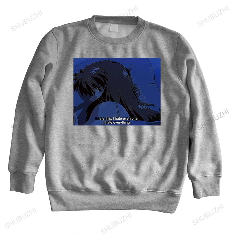 

Мужская Весенняя Крутая толстовка с вырезом лодочкой грустный Ретро аниме плач глаза Vaporwave унисекс толстовки shubuzhi Толстовка Высокого Качес...