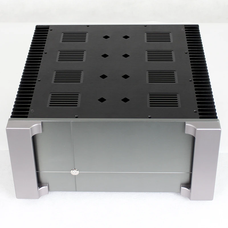 

430*410*200 WA162 Heat Dissipation All-aluminum Chassis on Both Sides 4320 Luxury Large Power Amplifier Box Pure Rear Stage