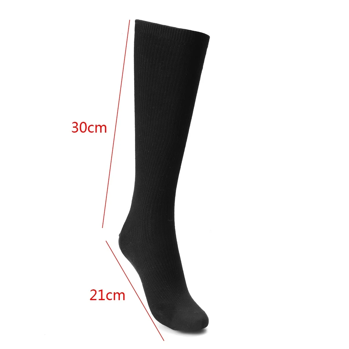

1 Pair Heated Socks Heating Socks Winter Thermal Heated Socks Carbon Fibers Thicken Super Soft Battery Operated Electric Socks