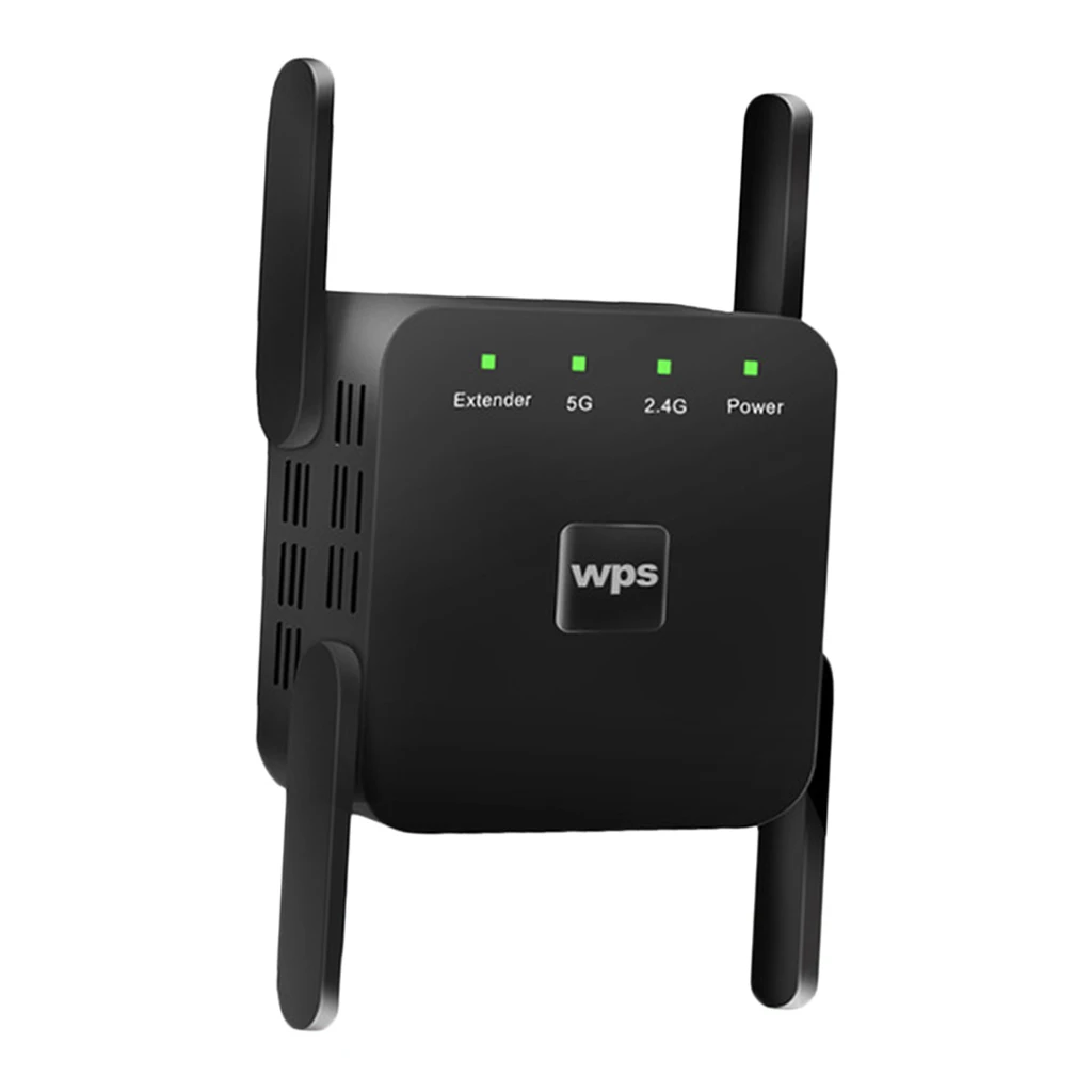 1200 Мбит/с 2 4G 5G Беспроводной ретранслятор Wi-Fi 4 антенны Усилитель сигнала