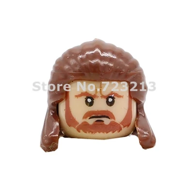 

Single Sale Hot Space SW Figure Head Ahsoka Ventress Jawa Windu Unduli Padme Building Blocks Model Toys PG8037 PG8028 PG8034