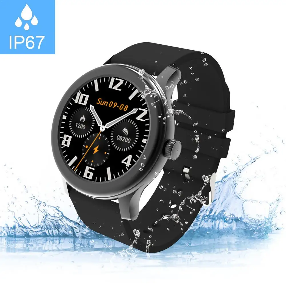 

Смарт-часы CT02 с сенсорным экраном, спортивный фитнес-трекер, водонепроницаемые Смарт-часы с Bluetooth-браслетом для Iphone, Xiaomi