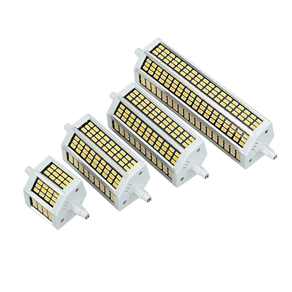 R7S лампочка кукуруза AC220V 240V SMD 5733 5 Вт 10 13 20 светодиодный галогенная лампа