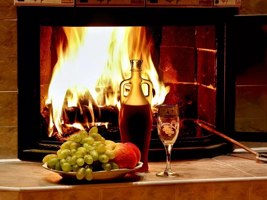 

Diamond Painting Fireplace Still Life Square Diamond Round Diamond Decoration Customizable Wall Art Decoration Frameless Style