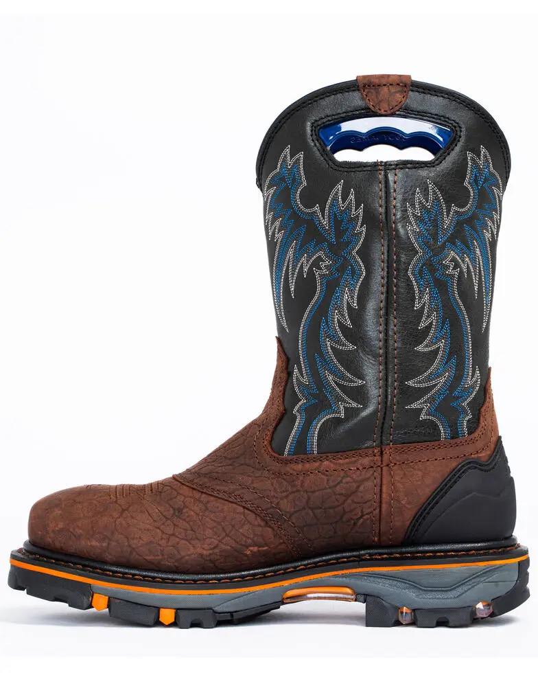 

Domineering Outdoor Boots Waterproof and Oil Proof Locomotive Boots Goodyear Boots Work Shoes Men Indestructible Shoes ZQ0253