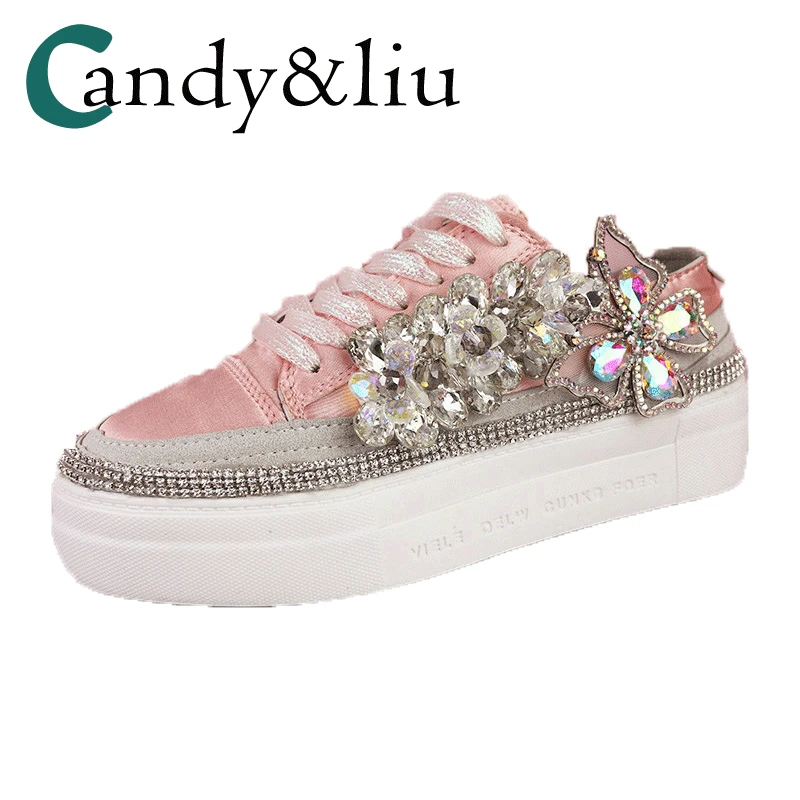 

New style single Satin sole heavy Satin sole shoes for women in Europe
