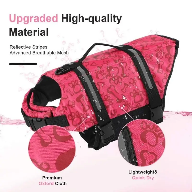 Спасательный жилет для собак спасательный со светоотражающими полосками