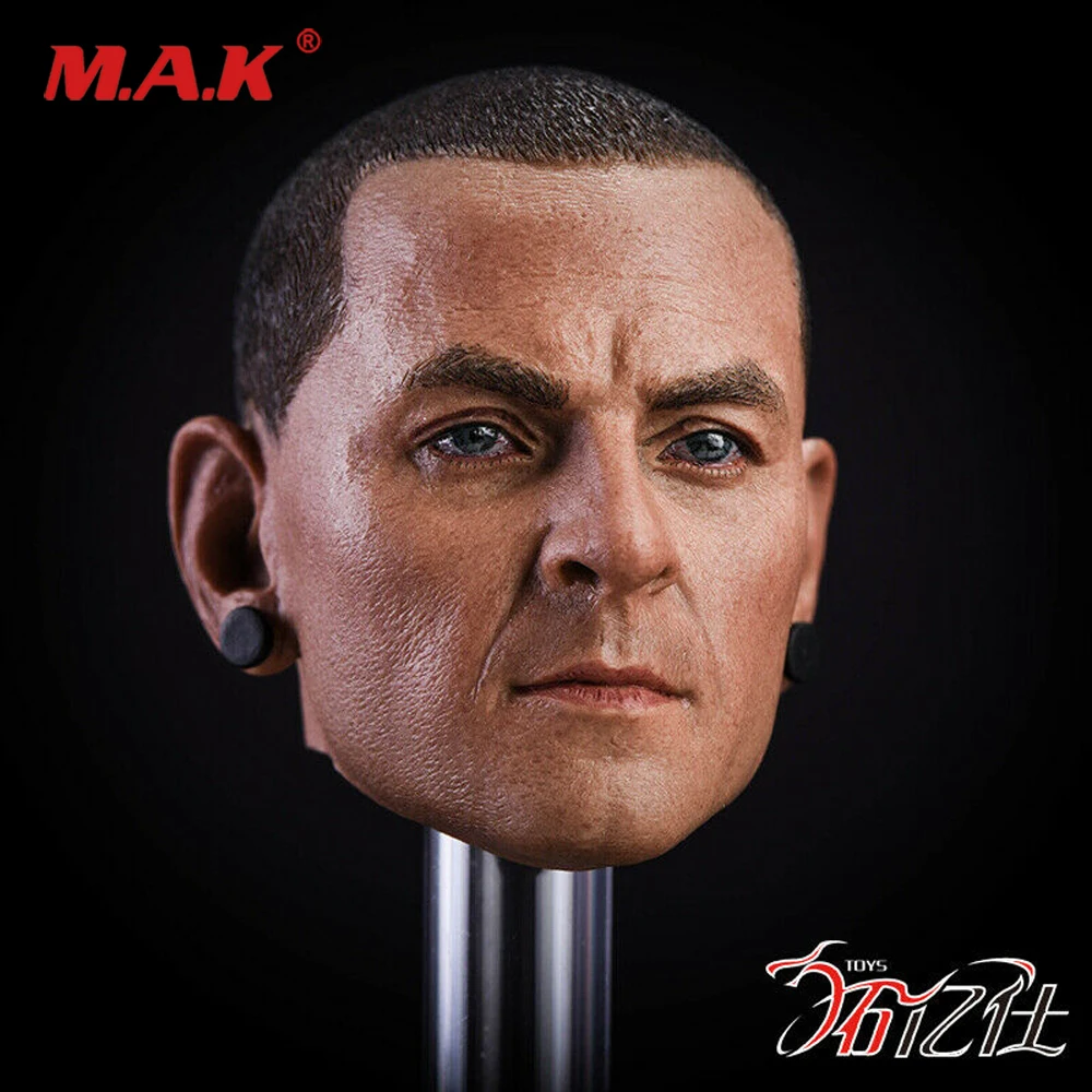 

1/6, фигурка певица, человек, Честер, голова БЕННИНГТОНА, 12 дюймов