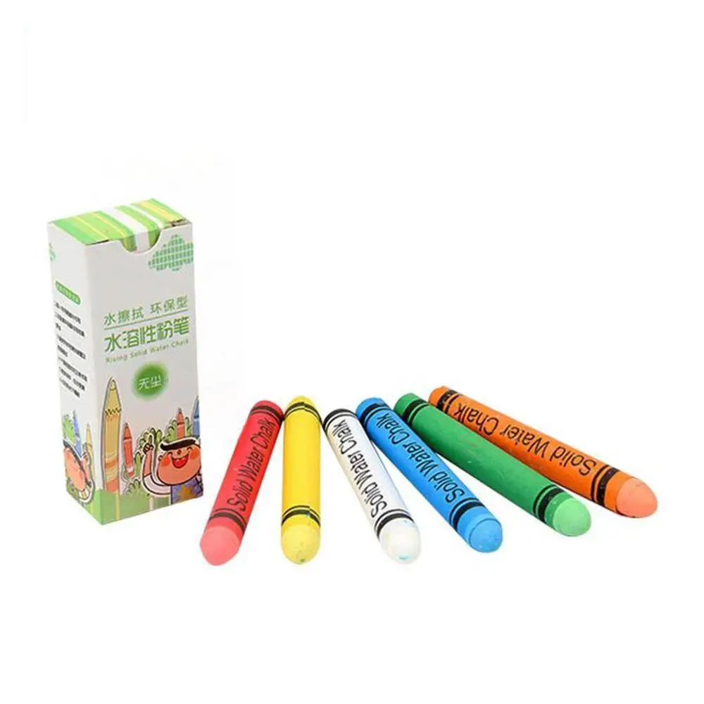 Детская доска для рисования граффити 6 карандашей стационарные учительские