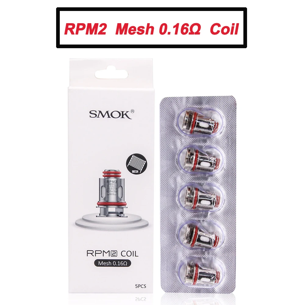 Оригинальный SMOK RPM2 RPM 2 катушечная головка сетчатые картриджи постоянного тока