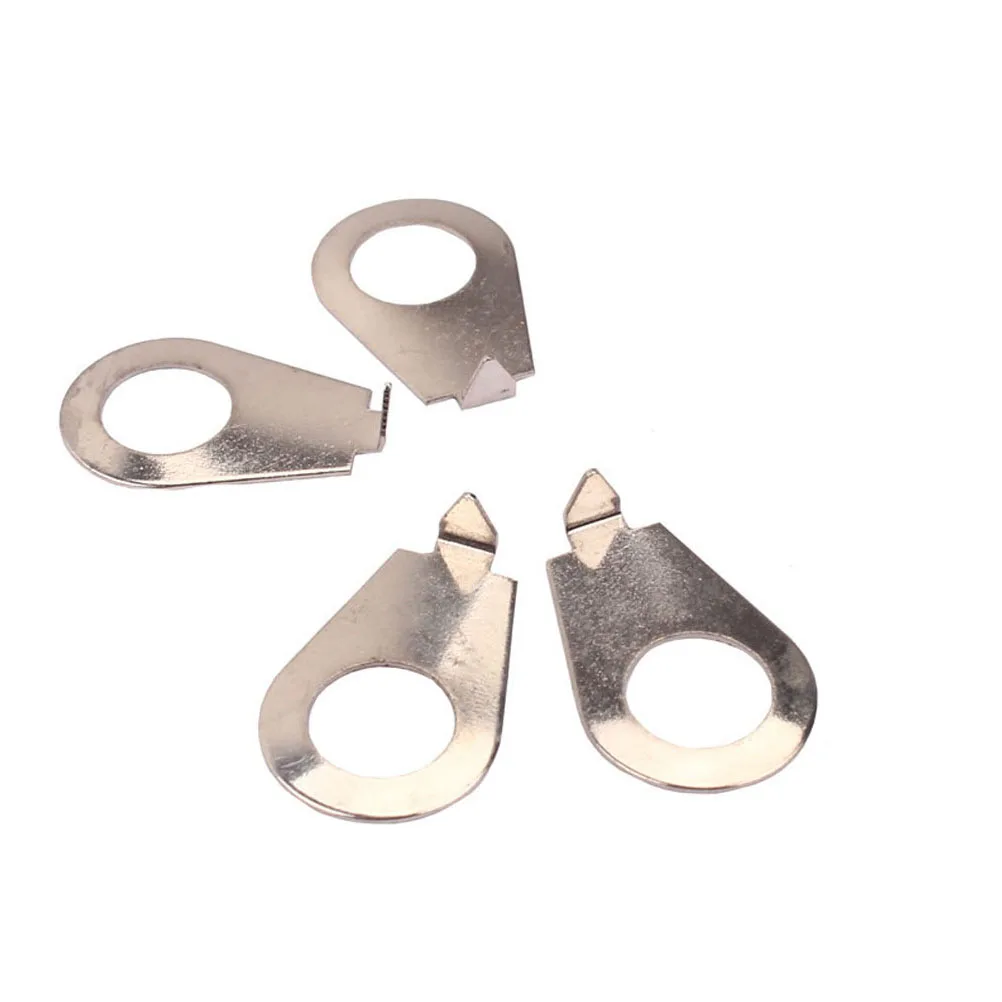 4 шт. Гитарные ручки указка пластина прочный металл хромирование золотое