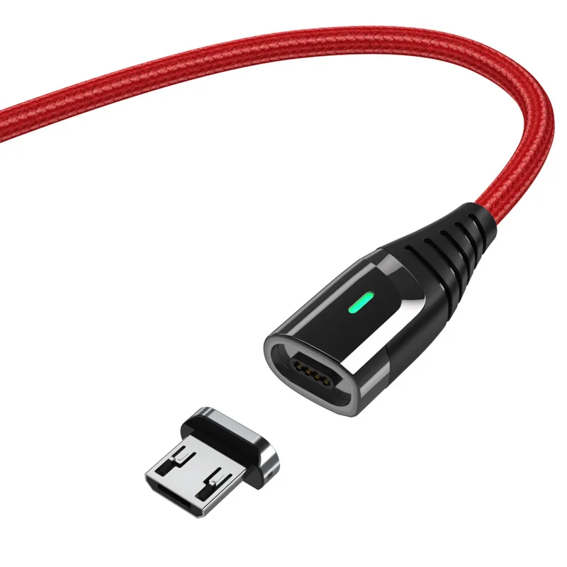 Магнитный кабель 3A Micro USB для быстрой зарядки телефона зарядный Samsung Huawei