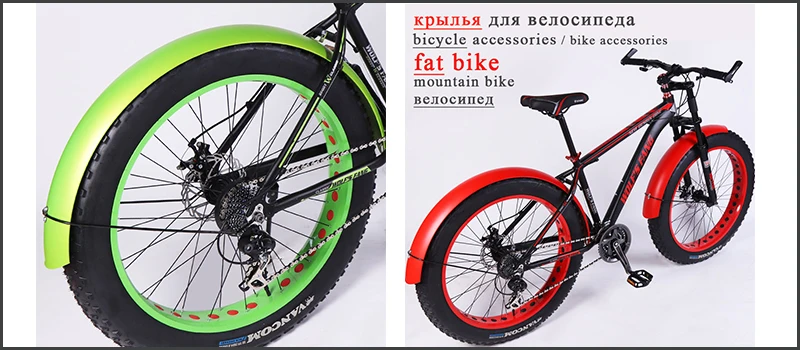 Wolf's fang, горный велосипед, Fat bike, 21 скорость, дорожные велосипеды, мужские, алюминиевый сплав, передние и задние механические дисковые тормоза