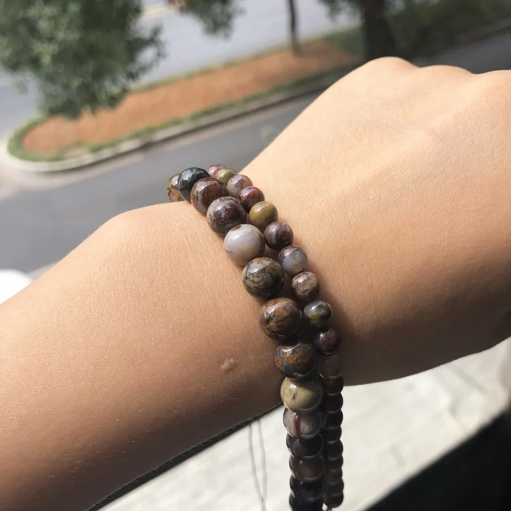 Натуральный камень пьестерсит подлинные круглые бусины россыпью аксессуары для