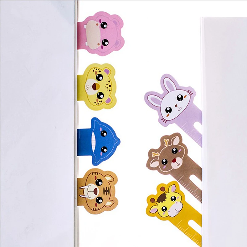 

30pcs/lot Cute Animal Farm Paper Bookmark for Book Holder Multifunction Bookmark Stationery Children School Supplies Kawaii Gift