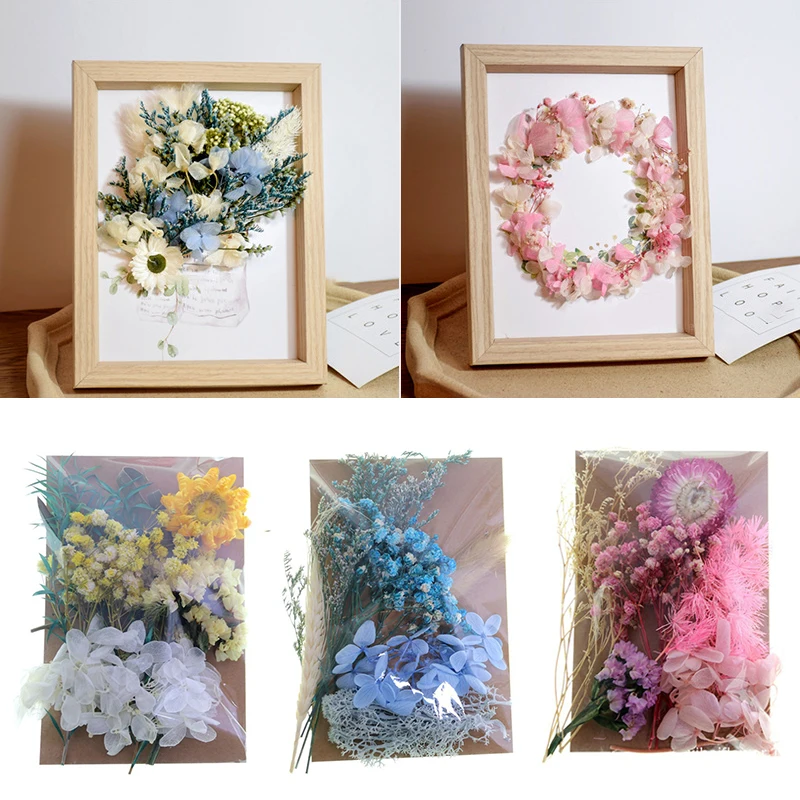 

Pressed Dry Flower Material DIY Art Floral Decors Collection Gift Craft DIY Aromatherapy Candles Greeting Card Epoxy LBS