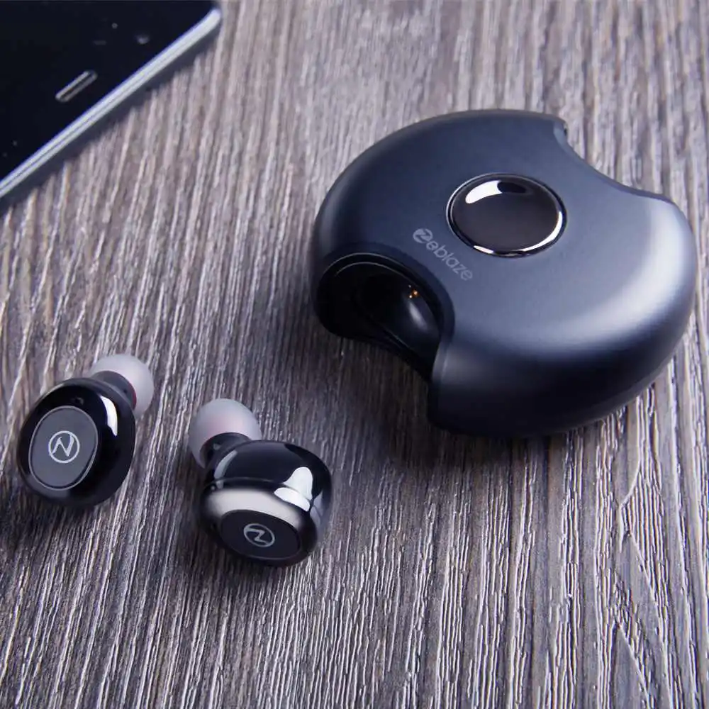 Zeblaze Zepods, беспроводные наушники, bluetooth 5,0, глубокий бас, стерео, Earbus, вращение на 360, тип-c, зарядка, шумоподавление с микрофоном