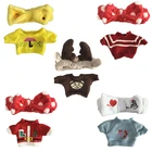 Новая кукла для LaLafanfan, кафе, утка, собака, плюшевая кукла, одежда, повязка на голову, сумка, наряд для 20-30 см, плюшевая игрушка, набор аксессуаров