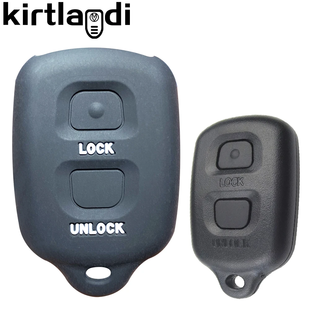 

silicone Auto Keyless 2 Button Remote Car Key Shell Cover Fob Case For Toyota RAV4 Corolla G6 Ipsum for Daihatsu sirion 2 Terios