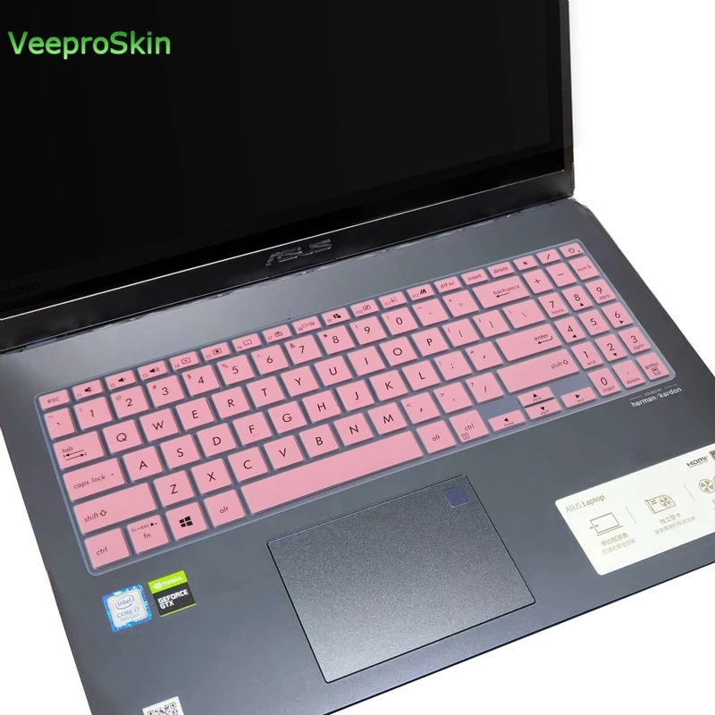 pink Защитный чехол для клавиатуры ноутбука ASUS VivoBook S15 S531 S531FL S531F S 531 F FL S532 VX60 S532FL S532F - Цвет: pink