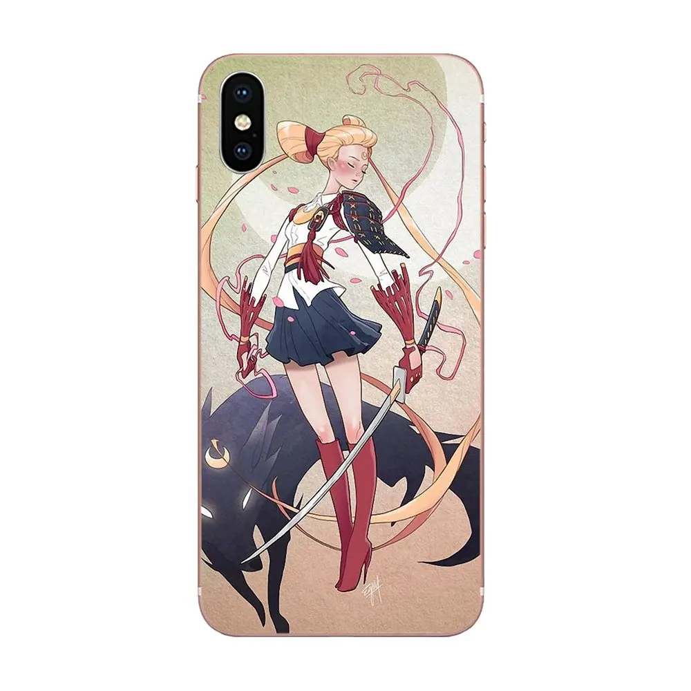 The Beautiful Sailor Moon For Sony Xperia Z Z1 Z2 Z3 Z4 Z5 compact Mini M2 M4 M5 T3 E3 E5 XA XA1 XZ Premium Thin TPU Cell | Мобильные