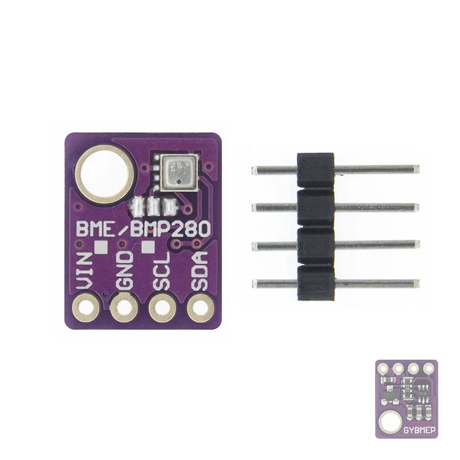 100 шт. BME280 цифровой Сенсор Температура влажности атмосферное Давление модуль I2C SPI