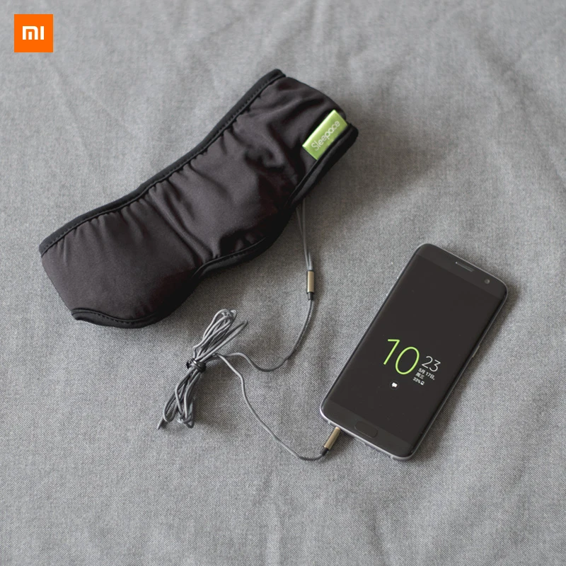 Xiaomi Sleepace стерео наушники маска для сна держатель телефона мягкие наушники для сна маска для глаз Музыкальная гарнитура