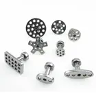 8 размеров, с 8 шт. инструментов для автомобиля, набор алюминиевых клеевых насадок для удаления вмятин без покраски, ручные инструменты для удаления вмятин