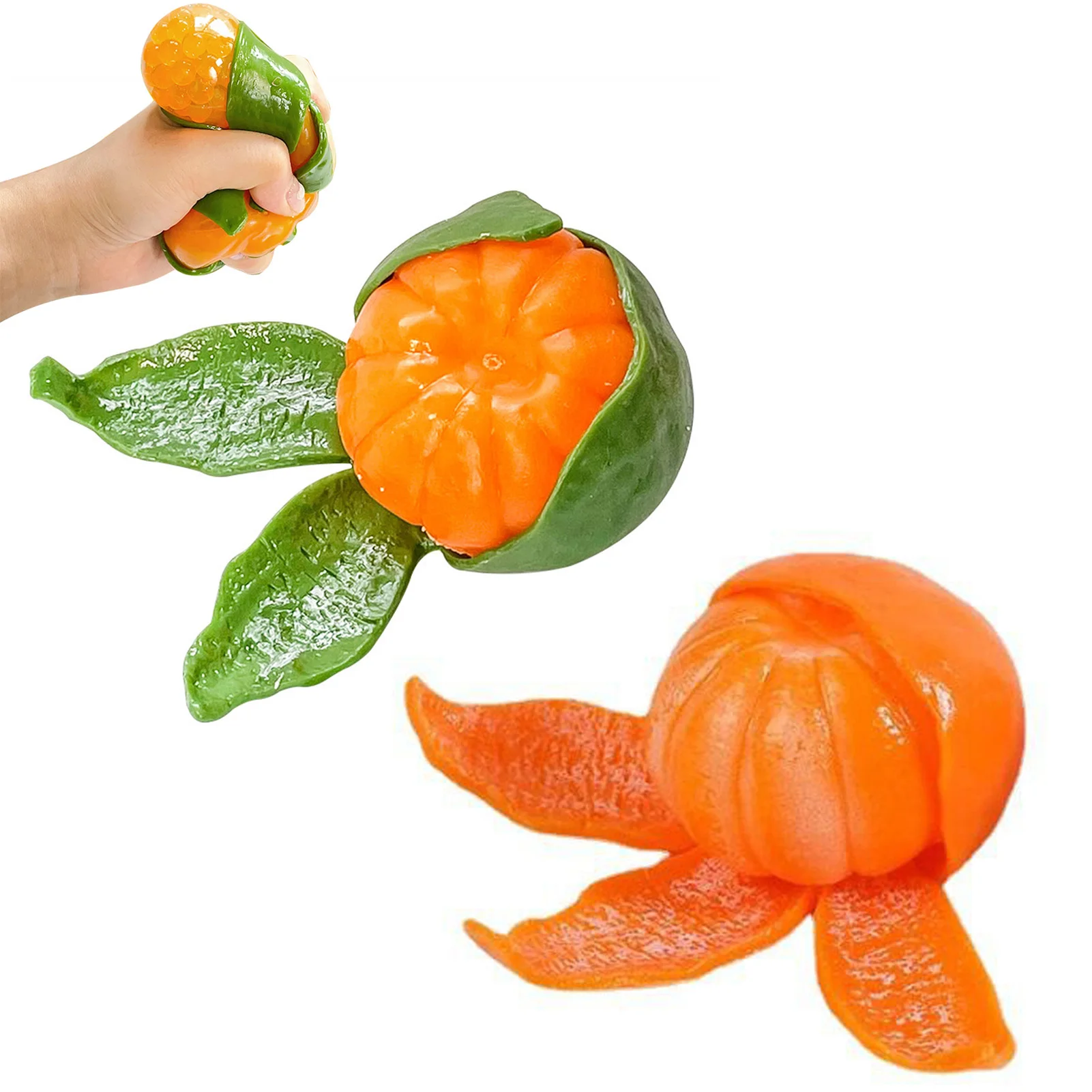 

Имитация оранжевого сенсорного мяча-мяч для снятия стресса сенсорные игрушки для детей и взрослых мячи для снятия стресса с водными шарика...