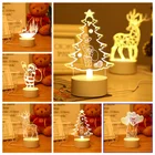 Акриловый детский ночник 3D, настольная лампа с USB, неоновая лампа в форме сердца, медведя, для украшения комнаты, свадьбы, вечеринки, вечеринки, подарок на Рождество