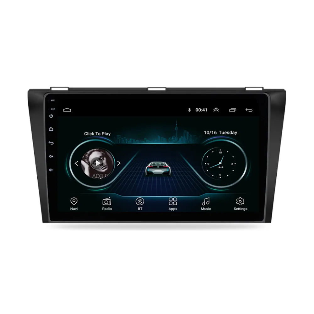 4G LTE Android 10 1 для MAZDA 3 2004-2009 Мультимедиа Стерео DVD плеер навигация GPS радио |