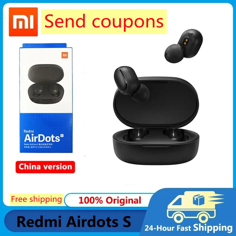 Xiaomi Redmi Airdots 2 Earbuds True Wireless Earphone Bluetooth 5.0 Noise Reductio Headset With Mic Original s Free Ship | Электроника