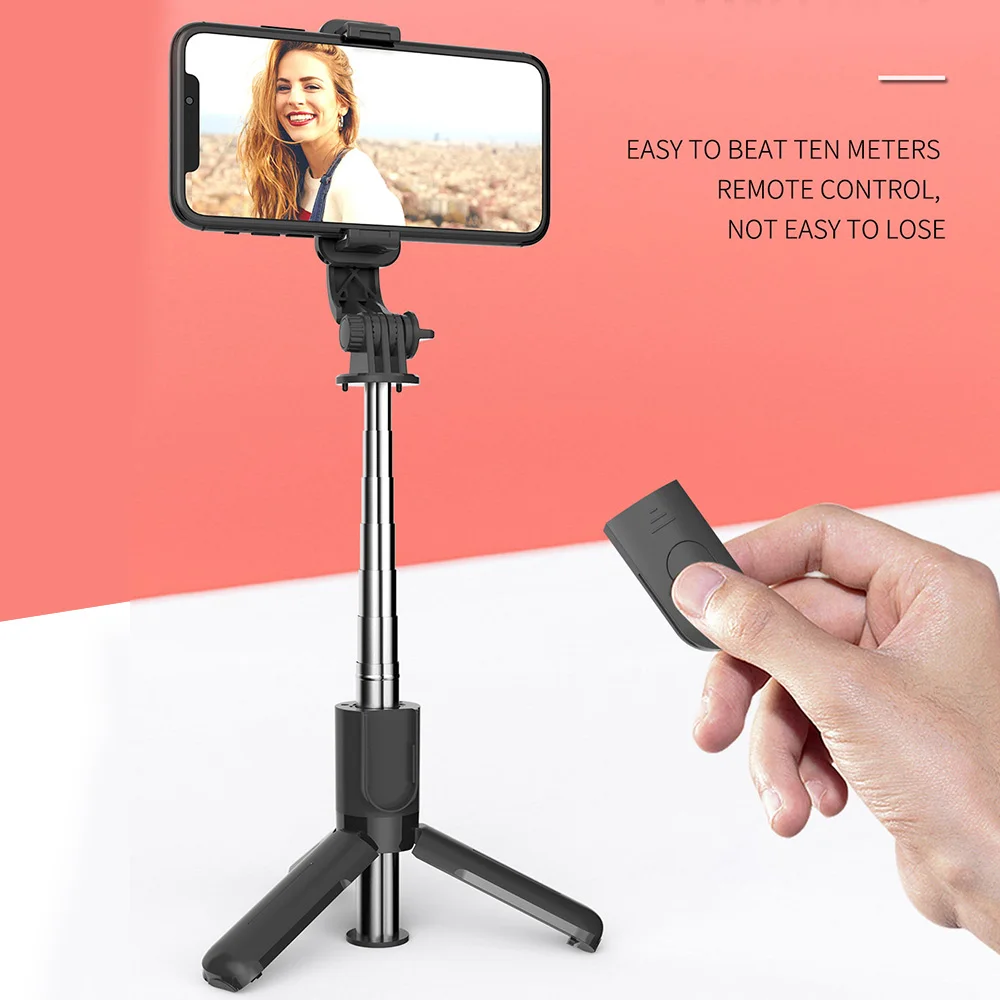 Мини ручной карданный стабилизатор для телефона Беспроводная Bluetooth селфи-палка