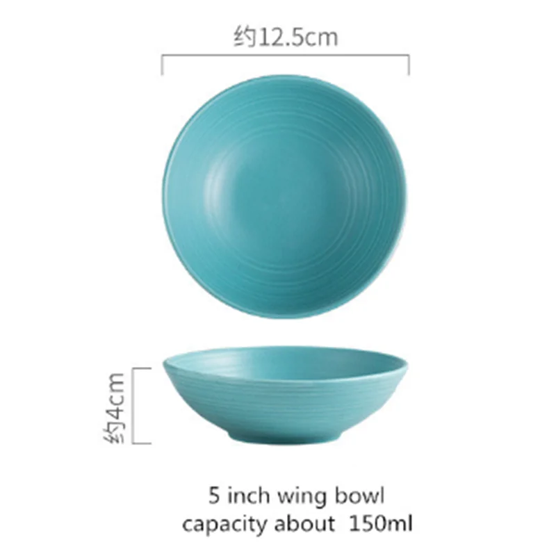 5 дюймовая Европейская керамическая чаша специальный фарфор для микроволновой