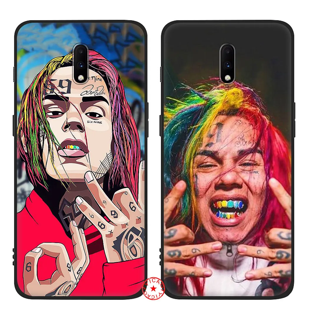 Hip Hop Rapper 69 6IX9INE Soft Silicone Case for oneplus 5 5t 6 6t 7 Pro TPU Cover |