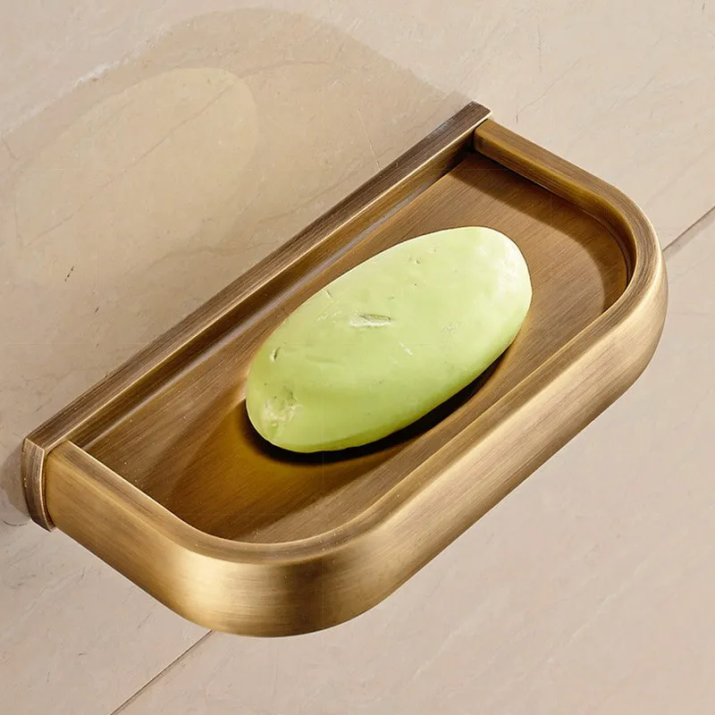 Античный латунный квадратный набор аксессуаров для ванной комнаты аксессуары