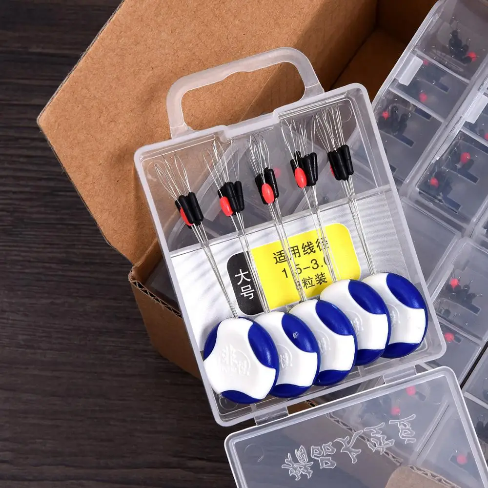 

5 шт. изысканные рыболовные овальные космические бобы Вертлюги зажим разъем рыбный стопор для поплавка бобов плавающий штырь не повредить линии аксессуары