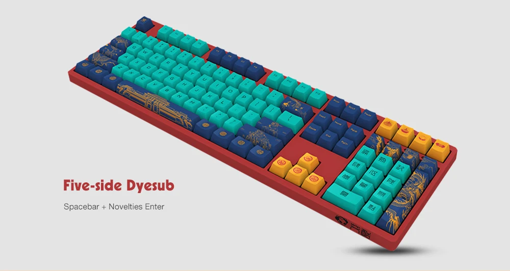 Акко 3108 V2 Пекин Механическая игровая клавиатура 108 ключ 85% PBT клавиши Тип-C USB Проводная геймерская NKRO