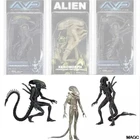 Инопланетянин NECA vs Predator AVP Series Grid Alien Xenomorph, полупрозрачная искусственная Боевая фигурка, Коллекционная модель, игрушки