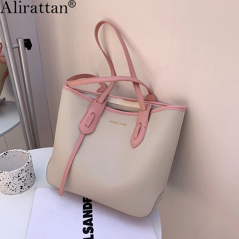 

Alirattan новая сумка через плечо из искусственной кожи для женщин Мода Большой Ёмкость дизайн сумка через плечо класса люкс каникулы сумка для ...