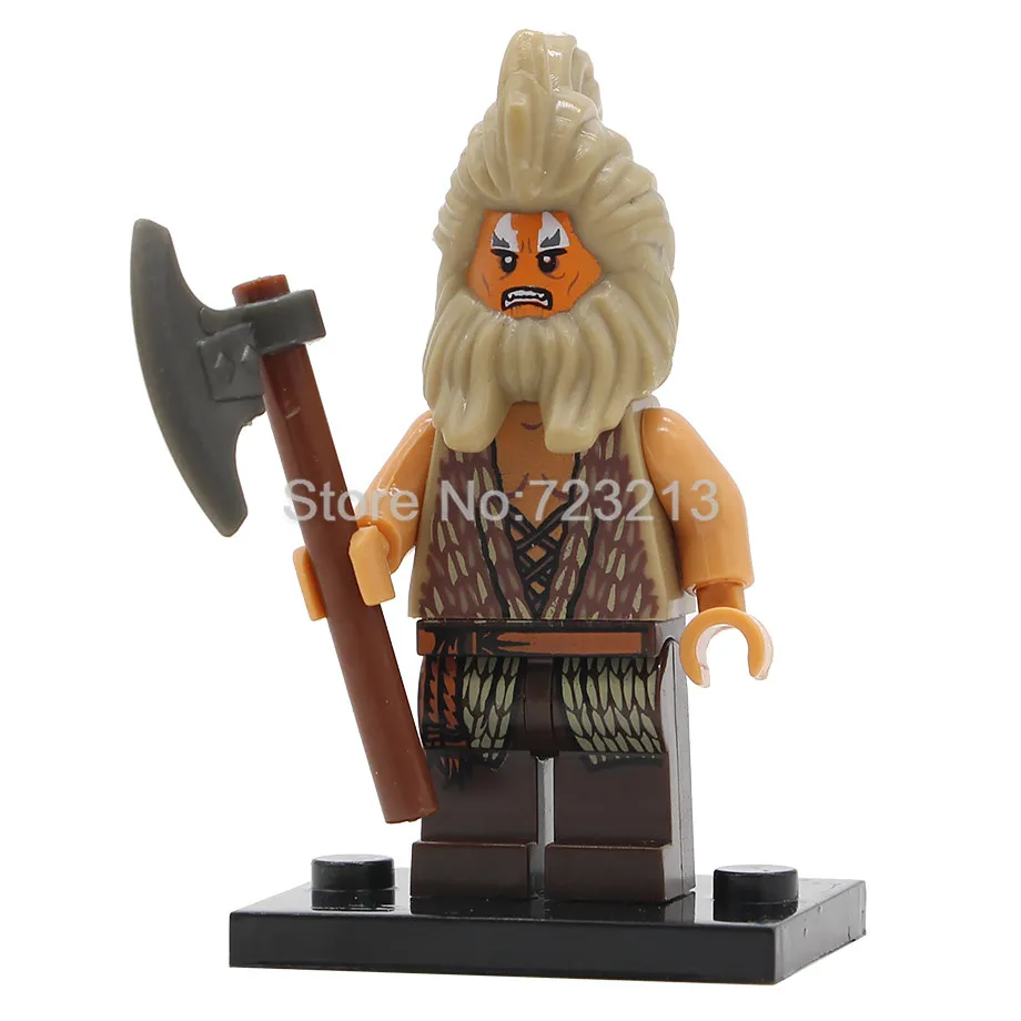 PG8183 Desolation of Smaug рисунок Фили дайн Ironfoot Kili Oin Gloin Dori Goblin ORCS строительные блоки модели кирпичи наборы игрушек - Цвет: Beorn