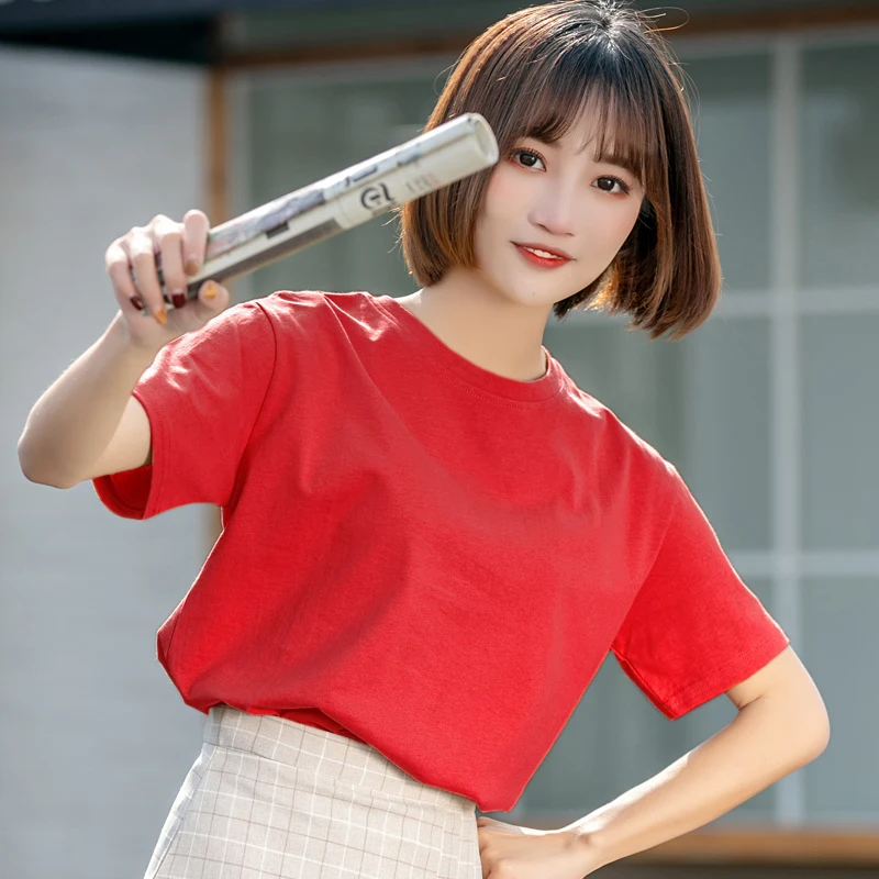 

Summer 2020 mint short sleeve t shirt Women Top Garment