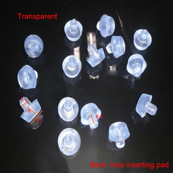 Вставки отверстий 6 7 8 10 мм прокладка для дивана мебели ног подушка ногтей белый