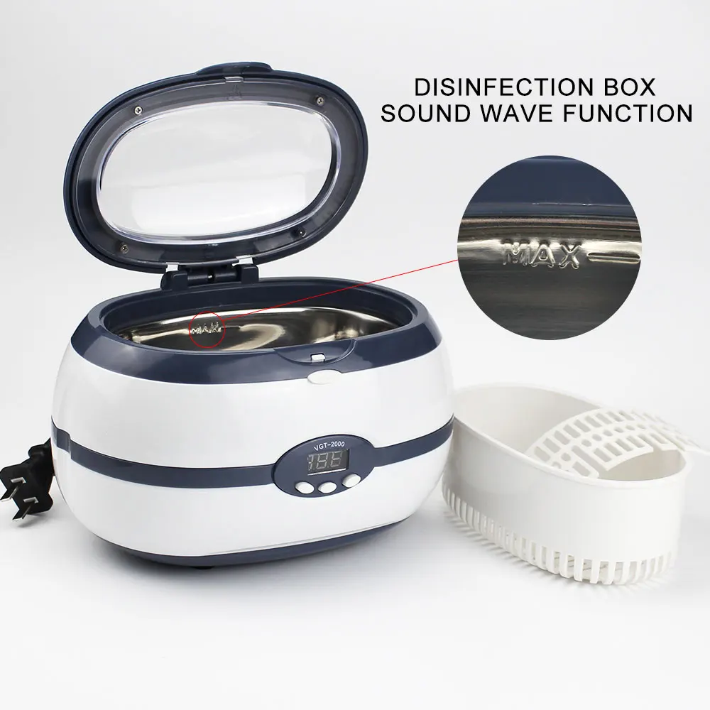 

NOQ Dry Manicure Sterilizer Box Disinfection Box For Manicure Machine Milling Sterilizador Boxes Professional Sterilizing Tools