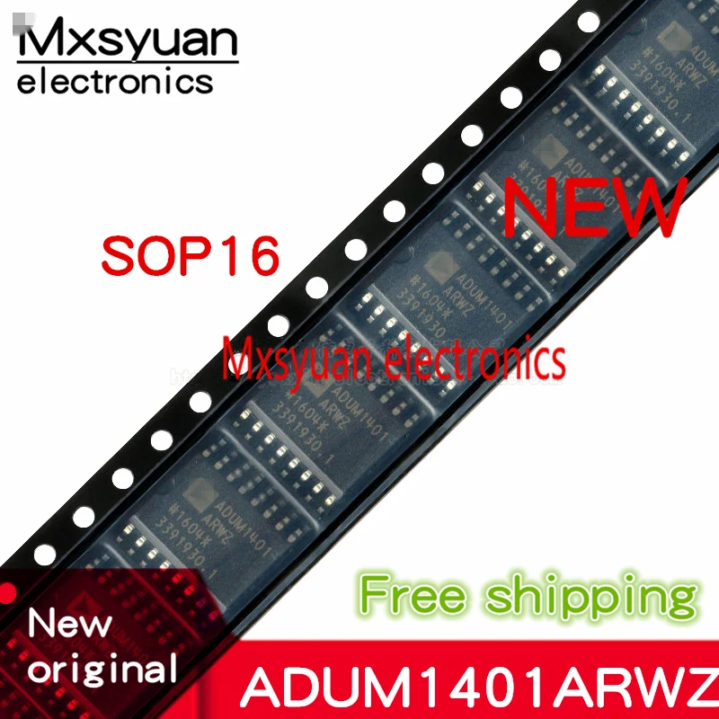 

10PCS~100PCS/lot ADUM1401 ADUM1401ARWZ ADUM1401ARWZ-RL SOP-16 New original In stock