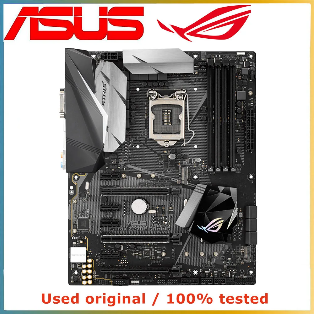 Для процессора Intel Z270 LGA 1151 для ASUS ROG STRIX Z270F игровая материнская плата компьютерная