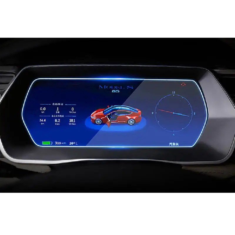 Защита экрана центральной консоли для навигации и приборной панели закаленное