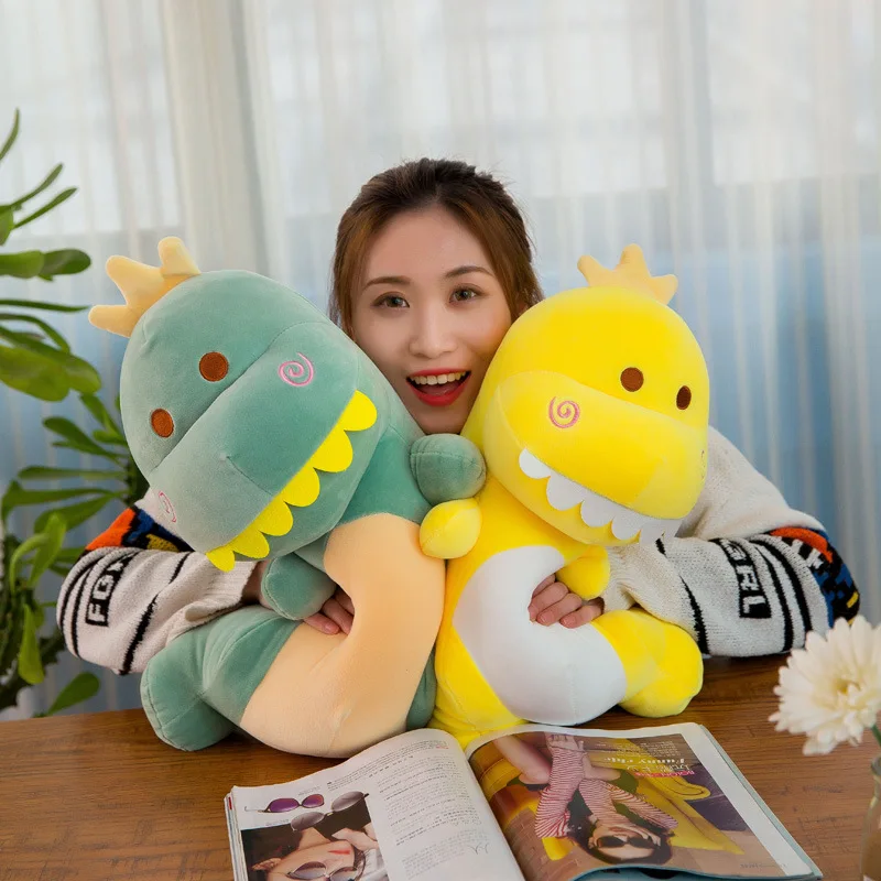 Новый большой зуб динозавр плюшевые мягкие игрушки животных симуляционные Kawaii