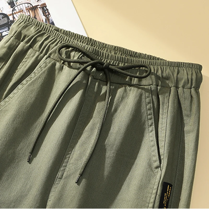 Женские брюки-карго с эластичным поясом