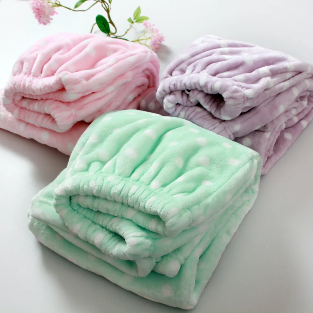 Зимняя Пижама домашние штаны для женщин эластичные брюки Свободные Теплые